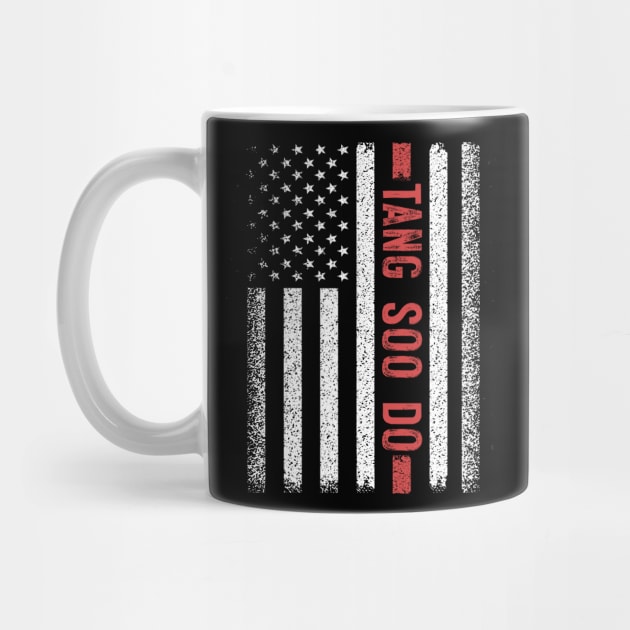 Tang Soo Do American Flag 4th of July by magazin